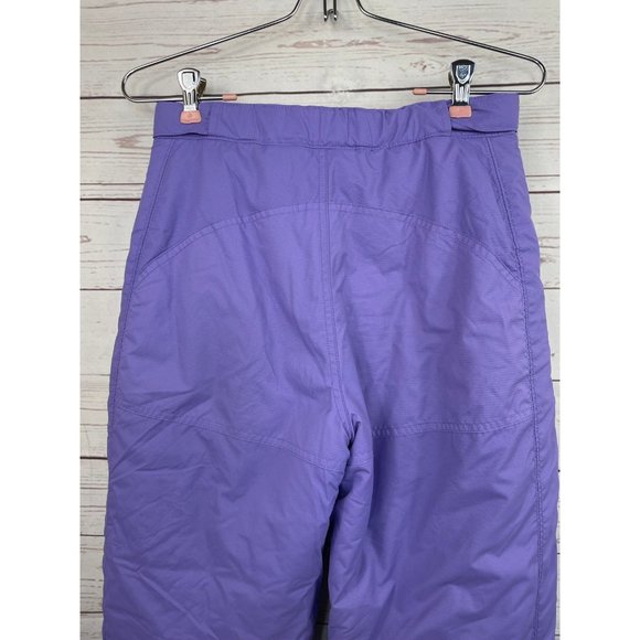 L.L. Bean Kids Snow Pants Purple 10 - Picture 8 of 11